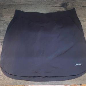 Puma black golf skort